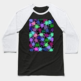 Tripadelic Splatter Baseball T-Shirt